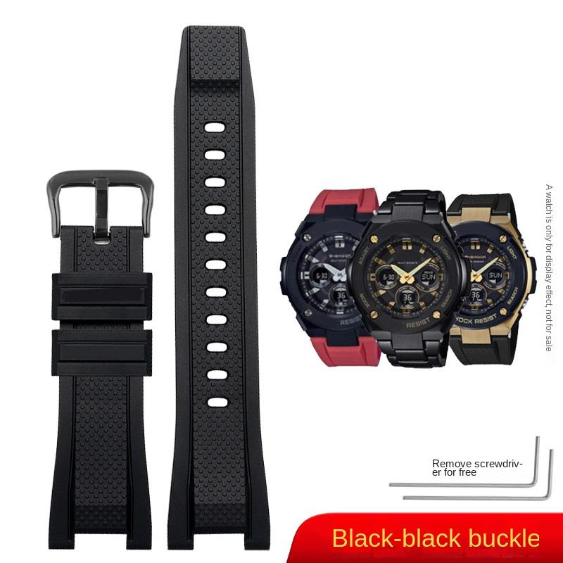 Pro Casio G-Shock řemínek k hodinkám GST-210 GST-W300 GST-400G GST-B100 S100D/S110D/W110 Kovový řemínek Náramek na hodinky z nerezové oceli