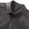 FAPAI Men's Classic Goatskin Leather Jacket