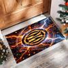 Borussia Dortmund Printed Flannel Area Rug Non Slip Soft Polyester Floor Carpet Indoor Decor Mat for Bedroom Living Room Sofa
