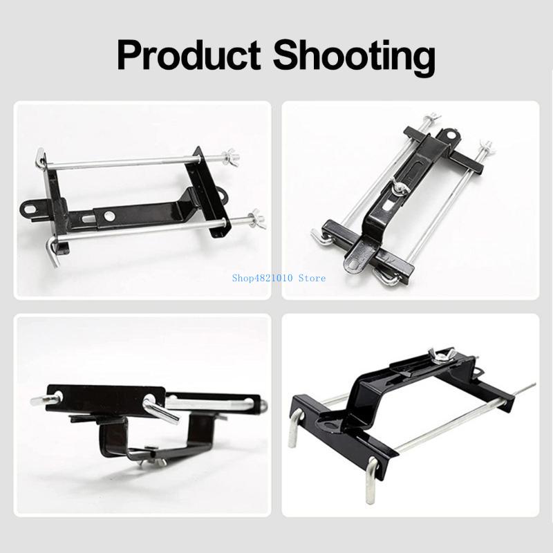 T3LF Adjustable Battery Hold Down, BatteryCrossbar with J Bolt Battery Tie Down Holder Battery Hold Down Fit for SUV Car