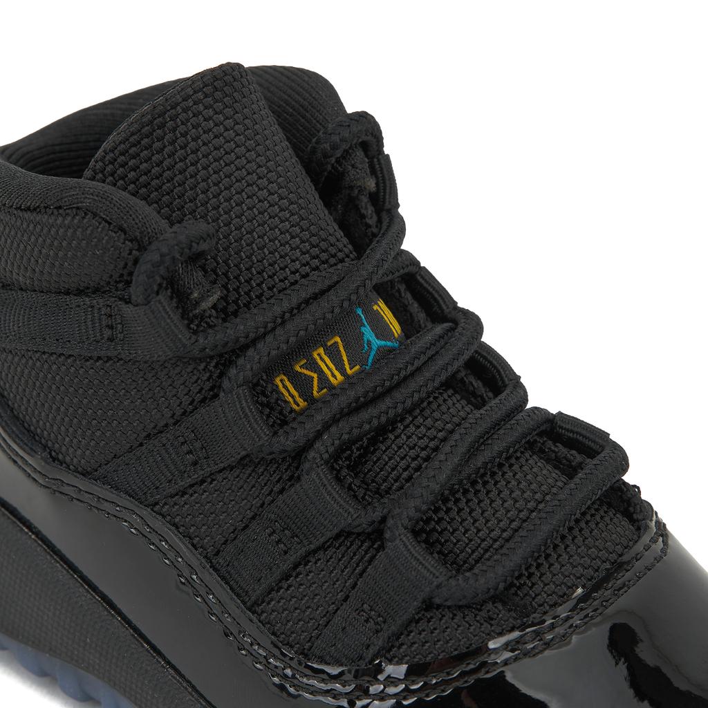 Air Jordan 11 Retro TD Gamma Blue 2025 Baby Sneakers Black Varsity-Maize 378040-047