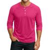 Men's Raglan Sleeve Three-quarter Sleeve Top