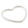 Les Trésors De Lily [I9764] - Silver Pendant 'Love Divine' Silver White - 28x23 Mm