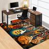 3D Guitar Print Flannel Rug - Luxurious Anti-Slip Carpet for Living Room, Bedroom & Laundry Room, Machine Washable