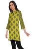 Moomaya Printed Side Slit Short Kurta Tunic For Women Summer Wear Ladies