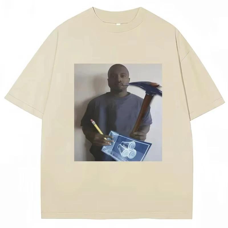 Fun Kanye West Meme Graphic TShirt Kids Video Game Humor Womens Summer Creative Tee Streetwear Gift Women And Men Tshirts