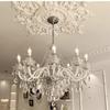 French Luxury Crystal Chandelier: Retro Court Style for Living Rooms, Restaurants, Villas, or Weddings