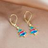 Opal Christmas Tree Earrings - Women's Fashion Accessory