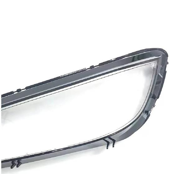 For Tesla Model X 2016 2017 2018 2019 2020 2021 2022 2023 Car Headlight Cover Lampcover Lampshade Lamp Lens Case Auto Light Caps