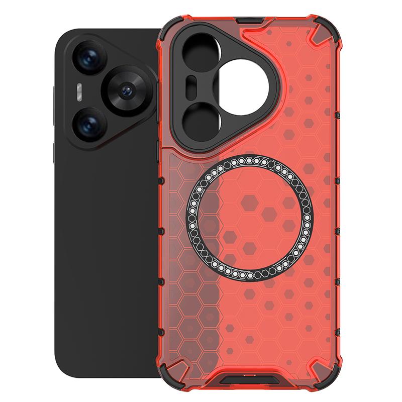 Luxury Transparent Magsafe Magnetic Wireless Charging Case for Xiaomi Mi 13T Poco F5 F6 X6 Note 13 K60 K60E K70 K70E Pro Shockproof Protection Cover