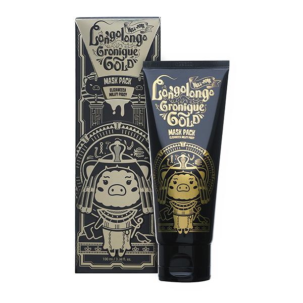 

Elizavecca Milky Piggy Hell-Pore Longolongo Gronique Gold Mask Pack Золотая омолаживающая маска 100мл