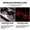 Car Logo LED Luminous Water Cup Coaster Colorful Coaster Lamps for Ford Mustang Shelby GT 350 500 Cobra 2005 2009 2014 2015 2018