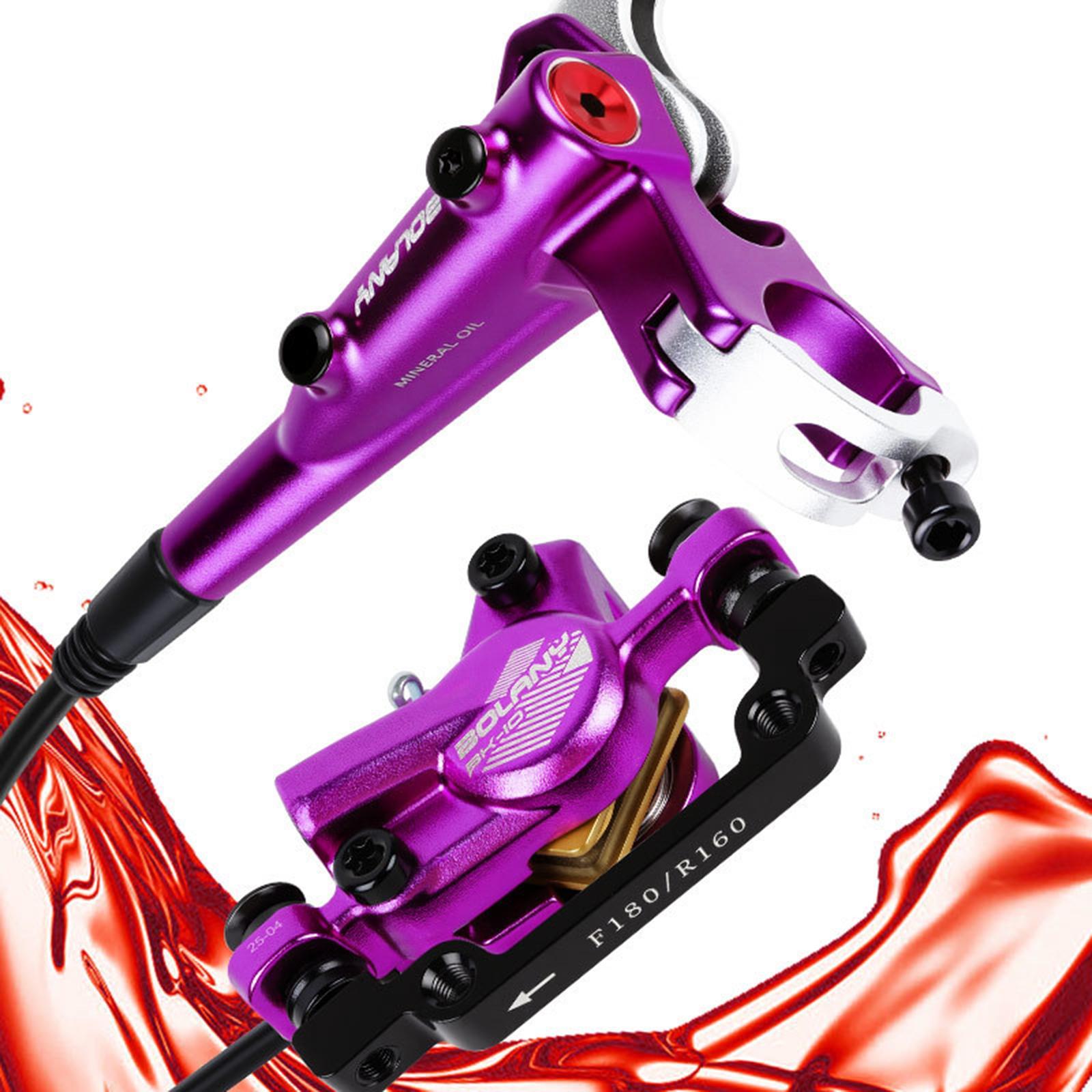 

Ремонтный гараж Набор гидравлических дисковых тормозов для горного велосипеда Ротор дискового тормоза 160 мм фиолетовый