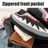 Graffiti Shark Backpack Personalized School Bag Bookbag Travel Bag Casual Daypack Halloween Christmas Birthday Gift for