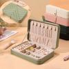 Desktop Jewelry Storage Box Large Capacity Multi-layer Organizer for Rings Earrings Necklaces Jewelry Case Home Use