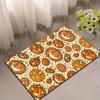 1pc Halloween Pumpkin Design Area Rug - Polyester 3D Printed Carpet, Durable  Crystal Velvet, Large Size, Versati