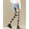 Streetwear Style Sexy Black Ripped Fishnet Tights Women Gothic Punk Hollow Out Tight Mesh Pantyhose Stockings Leggings