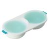 Microwave Egg Cooker Food Grade PP Removable Drain Basket Egg Cooker for Microwave Boiled EggsBlue
