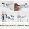 2pcs Metal Iron Tent Clip Camping Light Hanging Hook Lamp Hanger Clamp For Hiking Outdoor Tent Accessories
