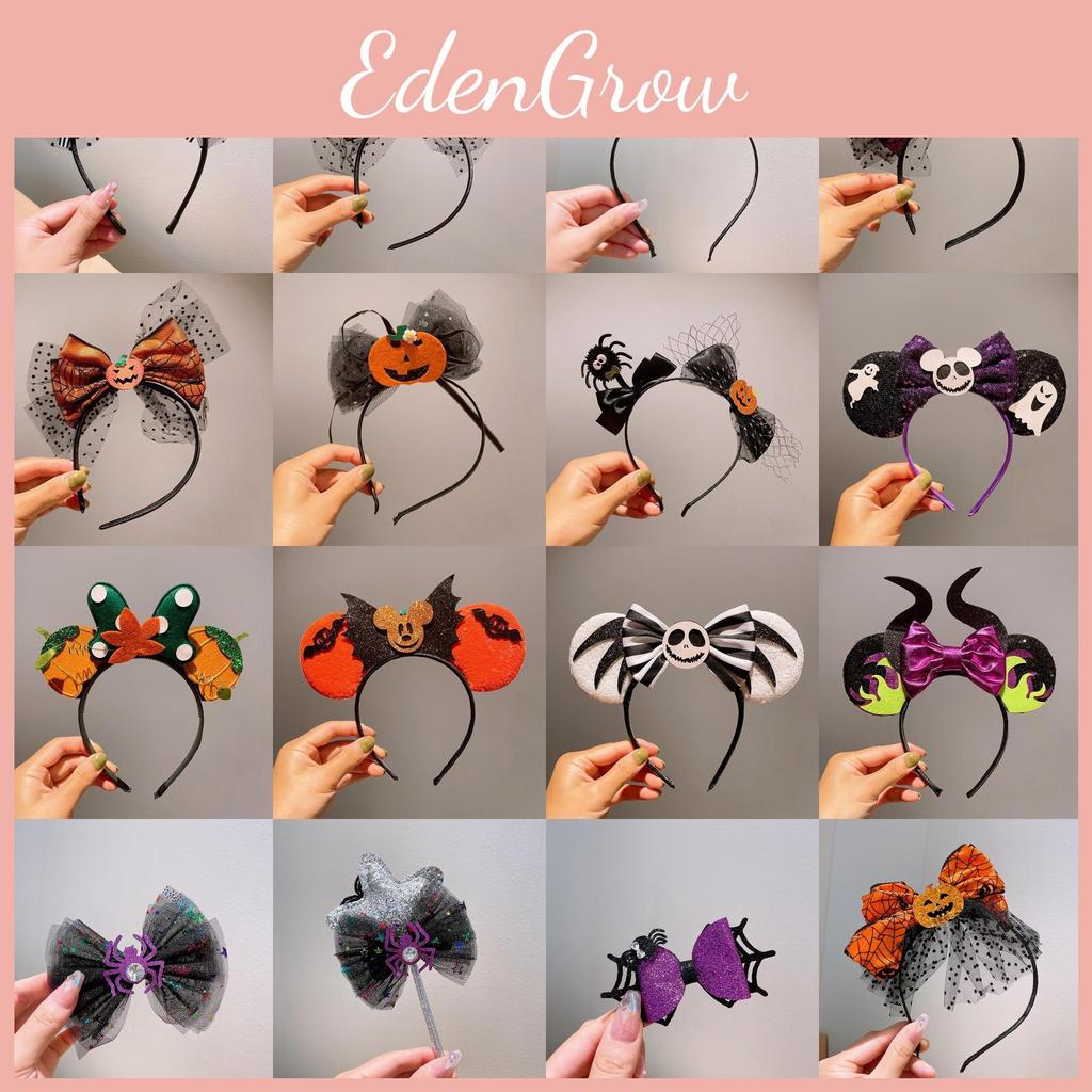 Halloween Cat Ears Pumpkin Spider Headband Hair Clip Cosplay Party Performance
