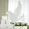 White Dove Foil Balloon 45cm 132555