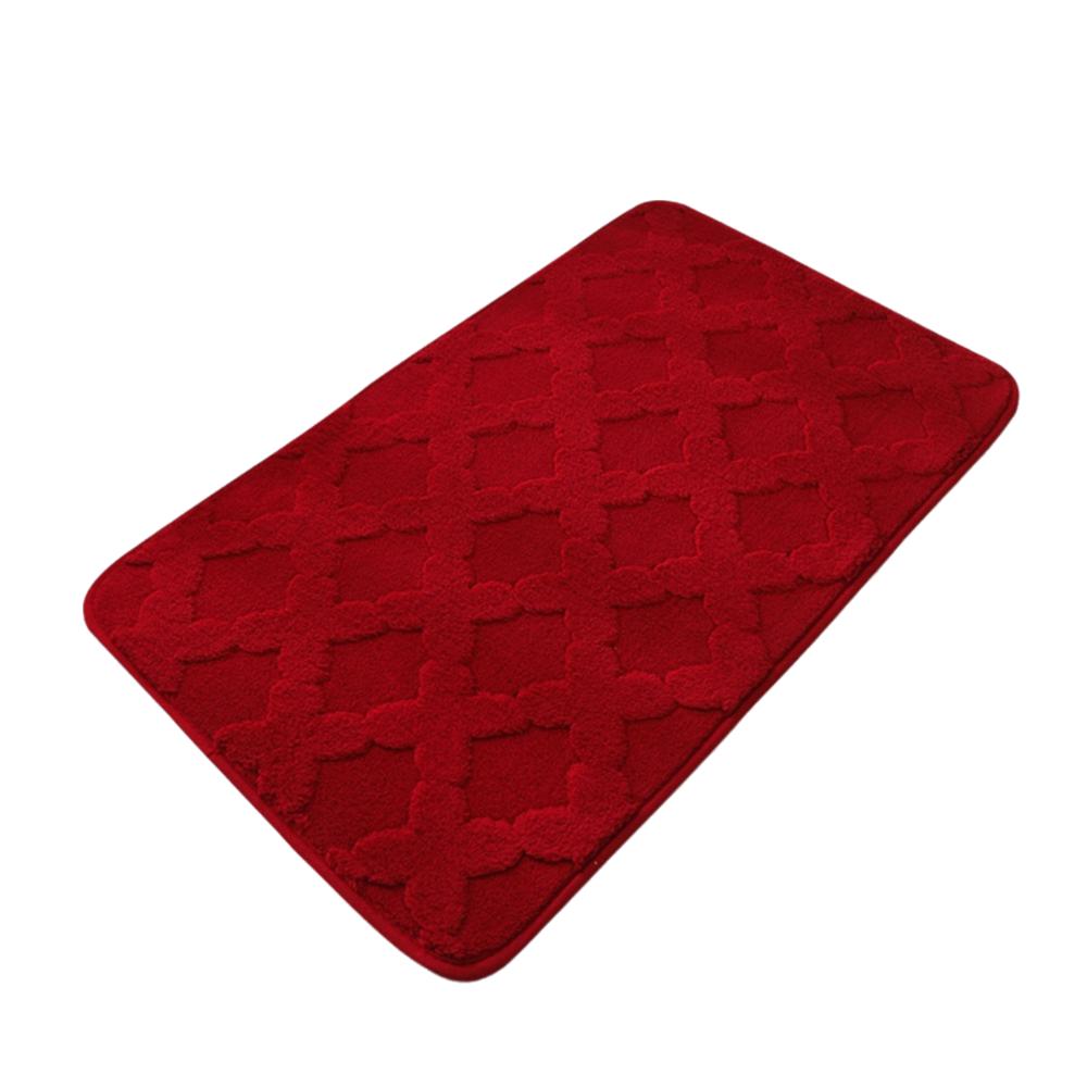 Extra Soft Bathroom Rug Super Absorbent Quick Dry Non-Slip Bath Mat Memory Foam Extra Thick Microfiber Shower Carpet