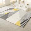Minimalist Geometric Rug Non-Slip Living Room Coffee Sofa Carpet Customizable Table Bedroom Bedside Study Floor Mat Washable