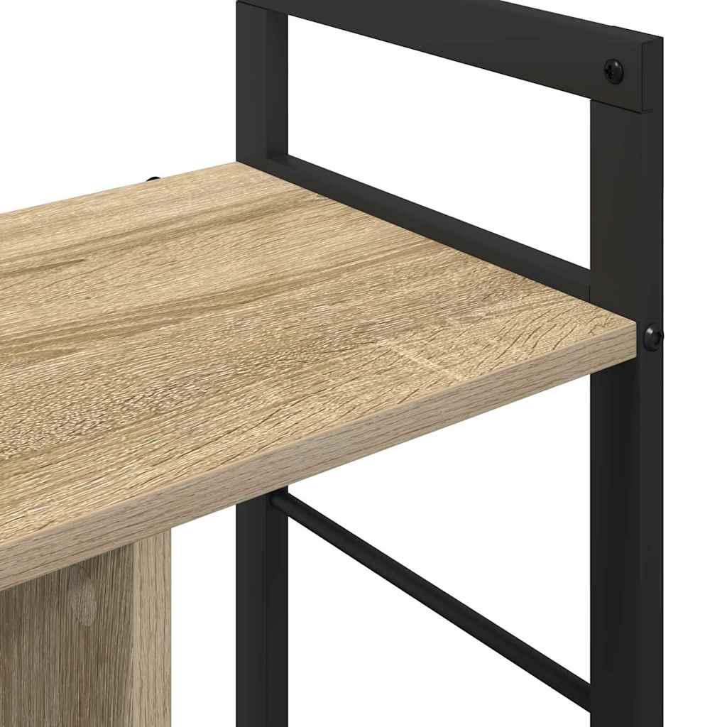 Bookshelf Sonoma Oak 75 x 30 x 58.5 cm Particleboard