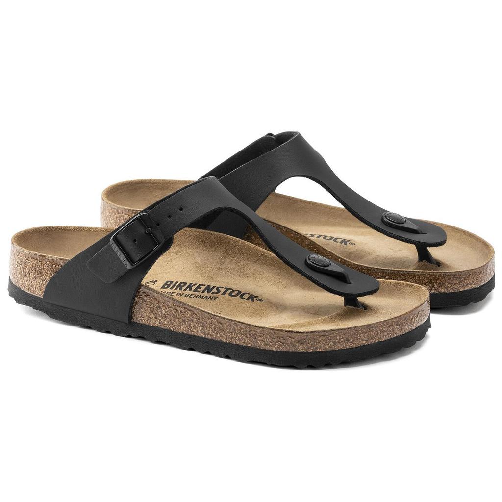 Birkenstock Gizeh Birko-Flor 'Black' Men's 0043691