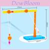 Self Made Crane Model Pulley Component Set Childre Puzzle Toy For Elementary Students