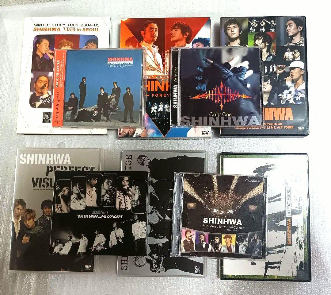 

[USED] SHINHWA DVD VCD CD set bundle