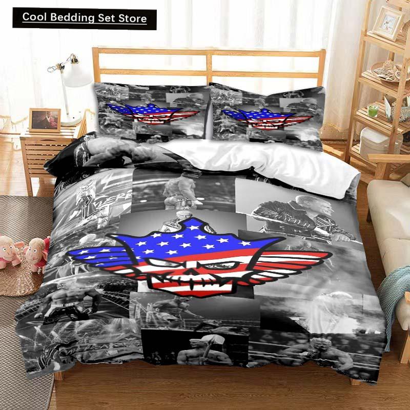 Cody Rhodes Duvet Cover Cool American Nightmare Bedding Set Soft Adult Kids Bedroom Single Double King Size Bed Set Boys Gift