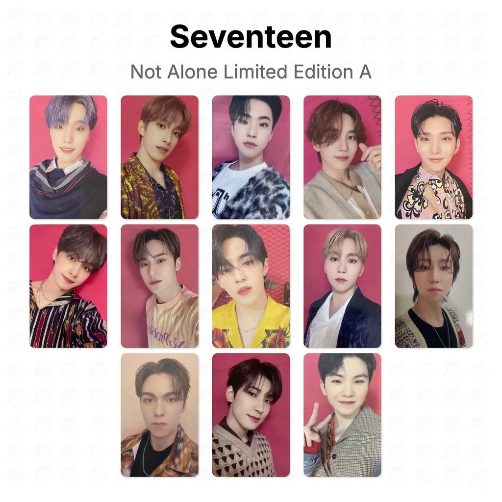 Seventeen Not Alone Limited Edition A Official Photocard