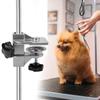 Convenient Table Clamp Aluminum Alloy Pet Grooming Table Clamp for Secure and Stable Grooming Work Pet Salon Home Use