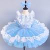 Kids Ballet Dress Seven Colors Girls Children Sequined Princess Dress Ballet Tutu Ballerina Party Dance Costume Ballet Dress