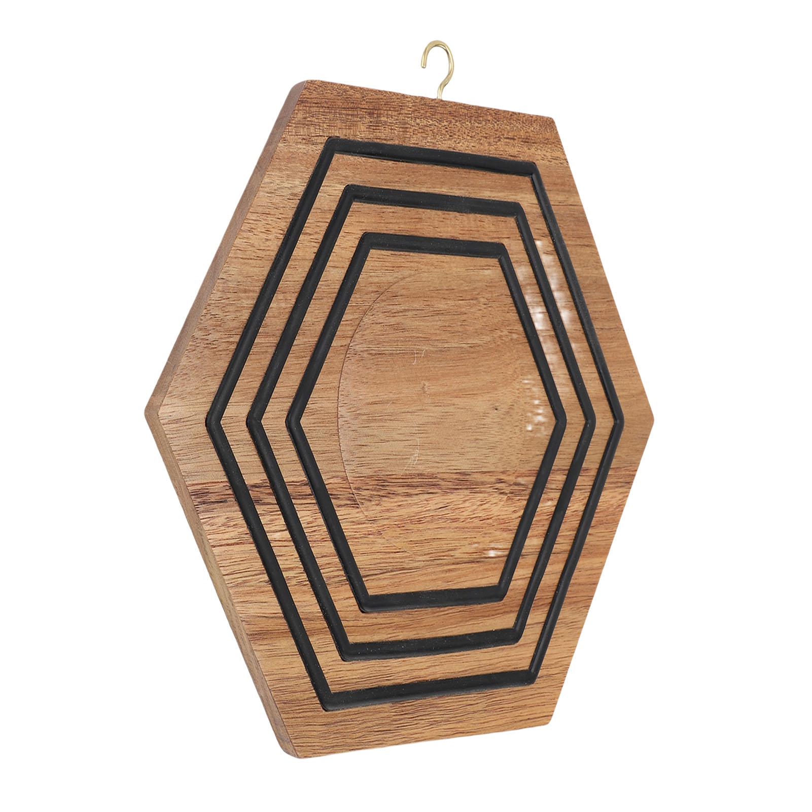 

Магнитная деревянная подставка под горячее Шестиугольная деревянная подставка под кастрюли Нескользящая подставка под кастрюли для сковородок Тарелок Чайников