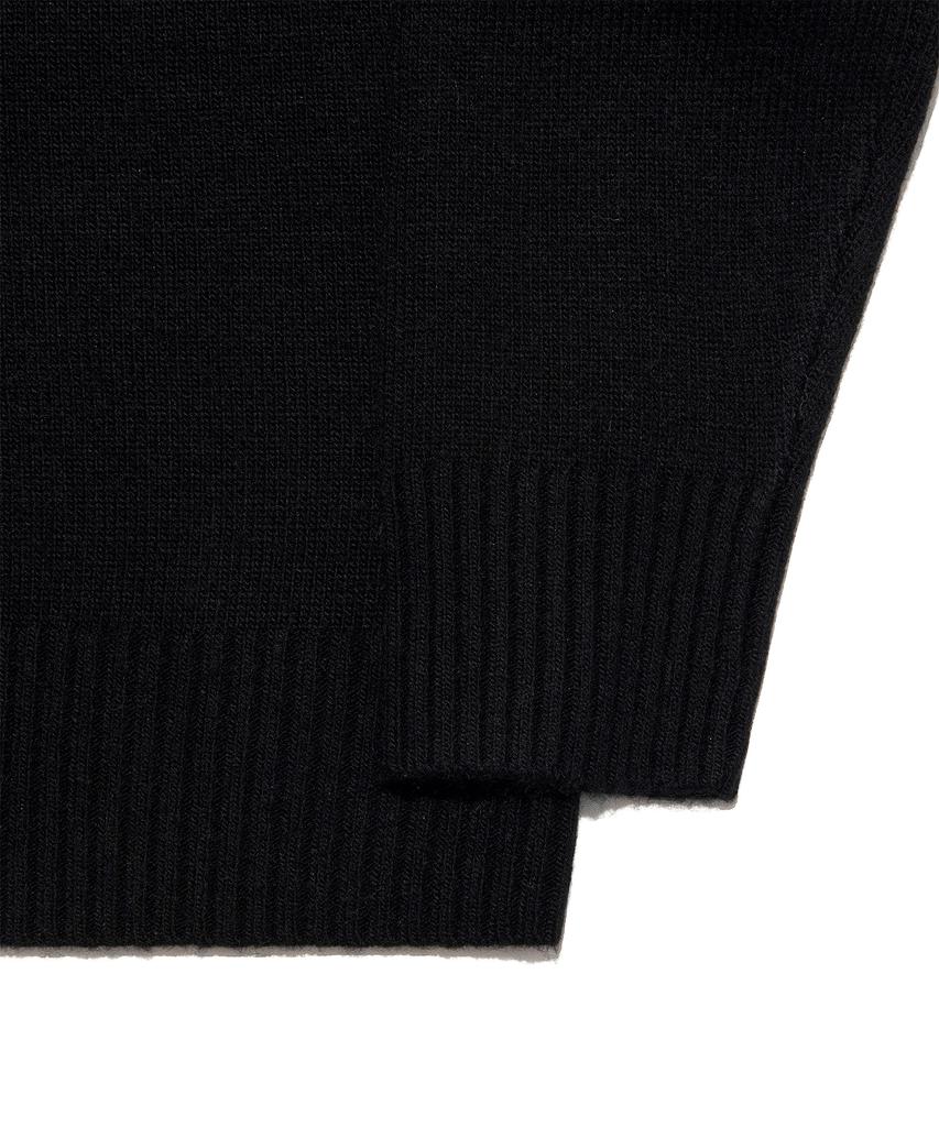 Lee Women'S High-Neck Collared Cardigan Black