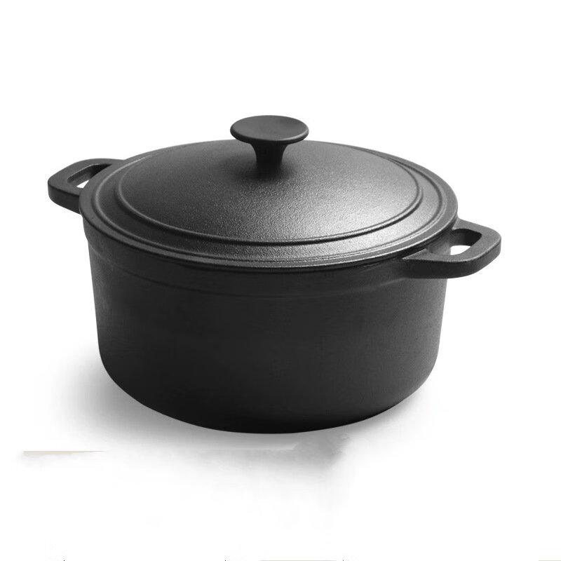 ZISIZ Cast Iron Stew Pot