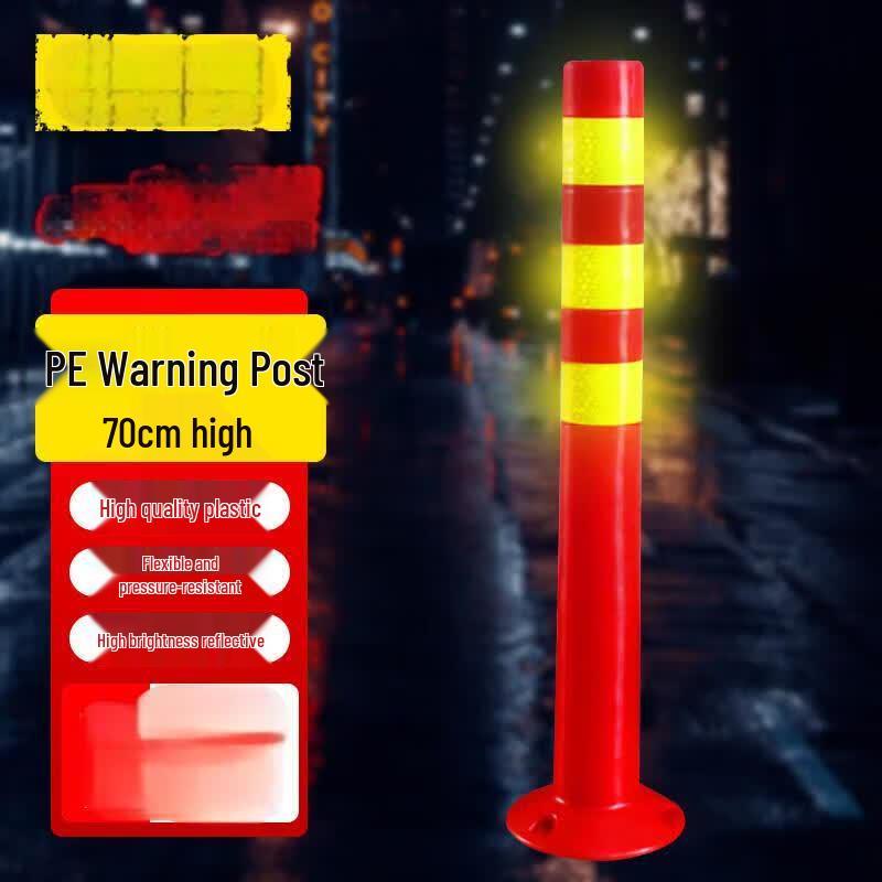 Plastic Reflective Warning Bollard