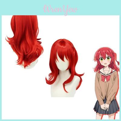 Bocchi The Rock! Kita Ikuyo Red Cosplay Wig For Any Skin Tone