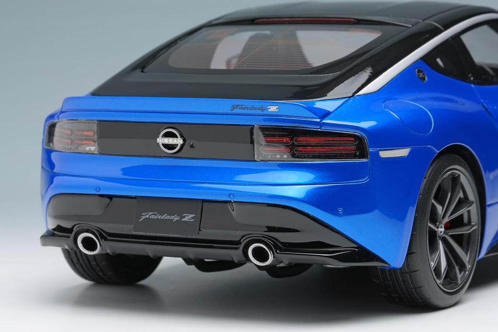 Makeup EIDOLON Scale Nissan Fairlady Z Version ST 2023 Seiran Black Finished Product 1/18 Blue/Super
