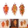Chinese New Year's Blessing Wreath 2026 Crafting Berry Garland Spring Festival Hanging Ornament for Home Fireplace Restaurant