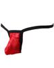 La Attractive Erotic and Cute Floral Thong Extremely Extremely Thong Scanty Pervert [Heureux Joie] Men's T-back, Transparent, Design, Ultra-small