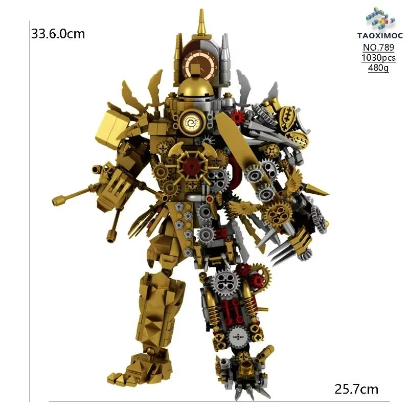 Skibidi Toilette Titanen TV Mann 5.0 Blöcke Titan Uhr Mann TV König Blöcke G-Mann Blöcke Spielzeug Bohrer Mann Ziegel Geburtstag Geschenk für Kinder Spielzeug