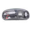 Bluetooth Wireless Mouse BT1 BT2 2.4GHz 3 Mode Silent Adjustable DPI Rechargeable Transparent Mouse