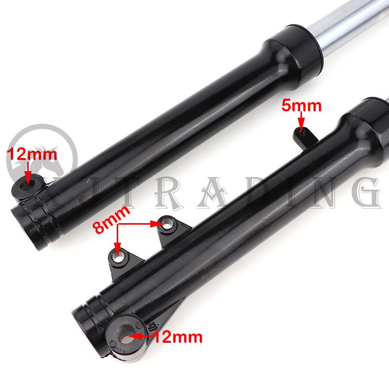Motorcycle 33MM 630mm front fork shock absorber For 125CC Apollo Flying Eagle Kawasaki Small Motocross Pit Dirt Bike Accessories