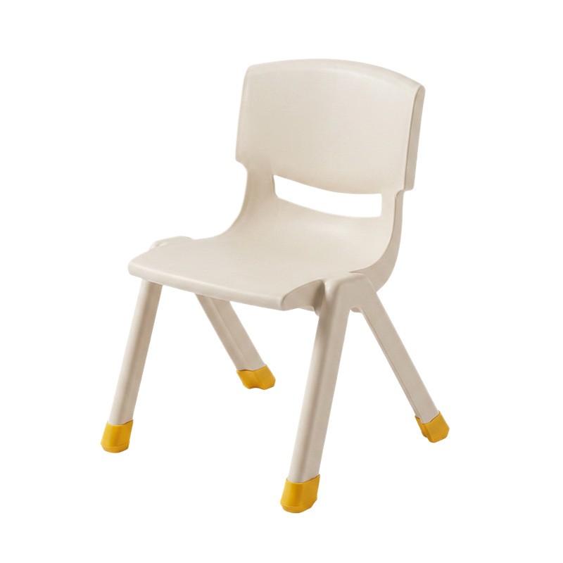 Kids Plastic Stool With Backrest Dining Bathroom Study Non-Slip Heavy Duty Seat Toddlers Age 3-6