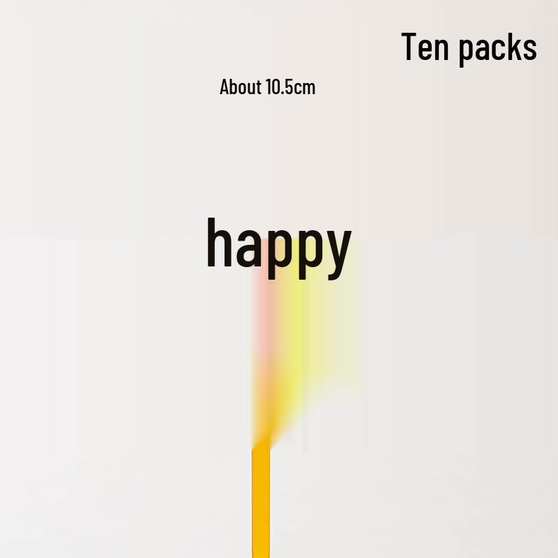 50 Stück Goldene Acryl-Kuchenstecker - Geburtstag, Festival, Muttertagsfeier