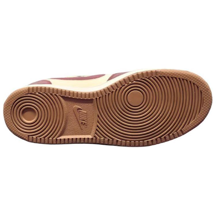 Nike Ebernon Low Premium Dunkles Teamrot Herren Sneaker Hellkhaki Segel IB4644-261