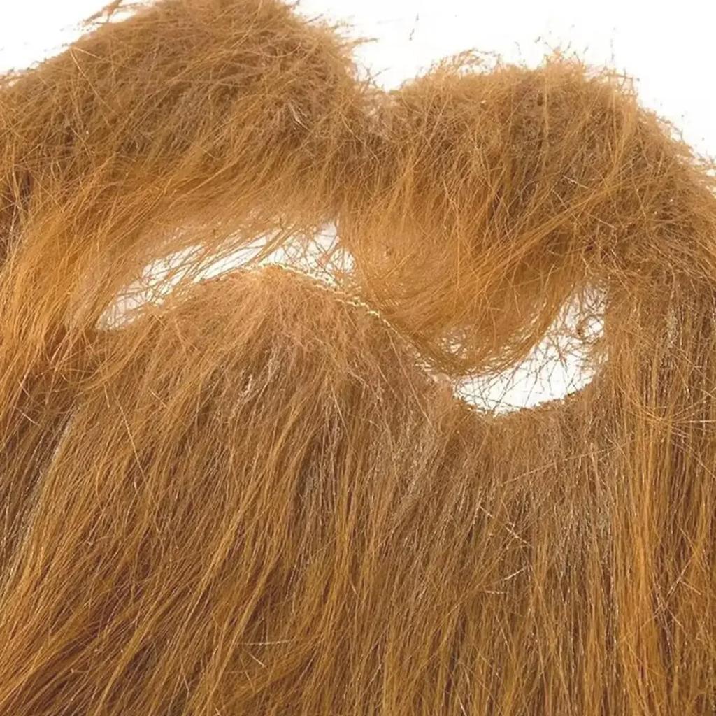 DIY Fancy Dress Fake Beard Long Fluff Beards Cosplay Costume Props Santa Claus Beard Eyebrows Mustache Christmas Party Suppl